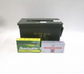 RIFLE AMMUNITION, 30-06: (6) T
