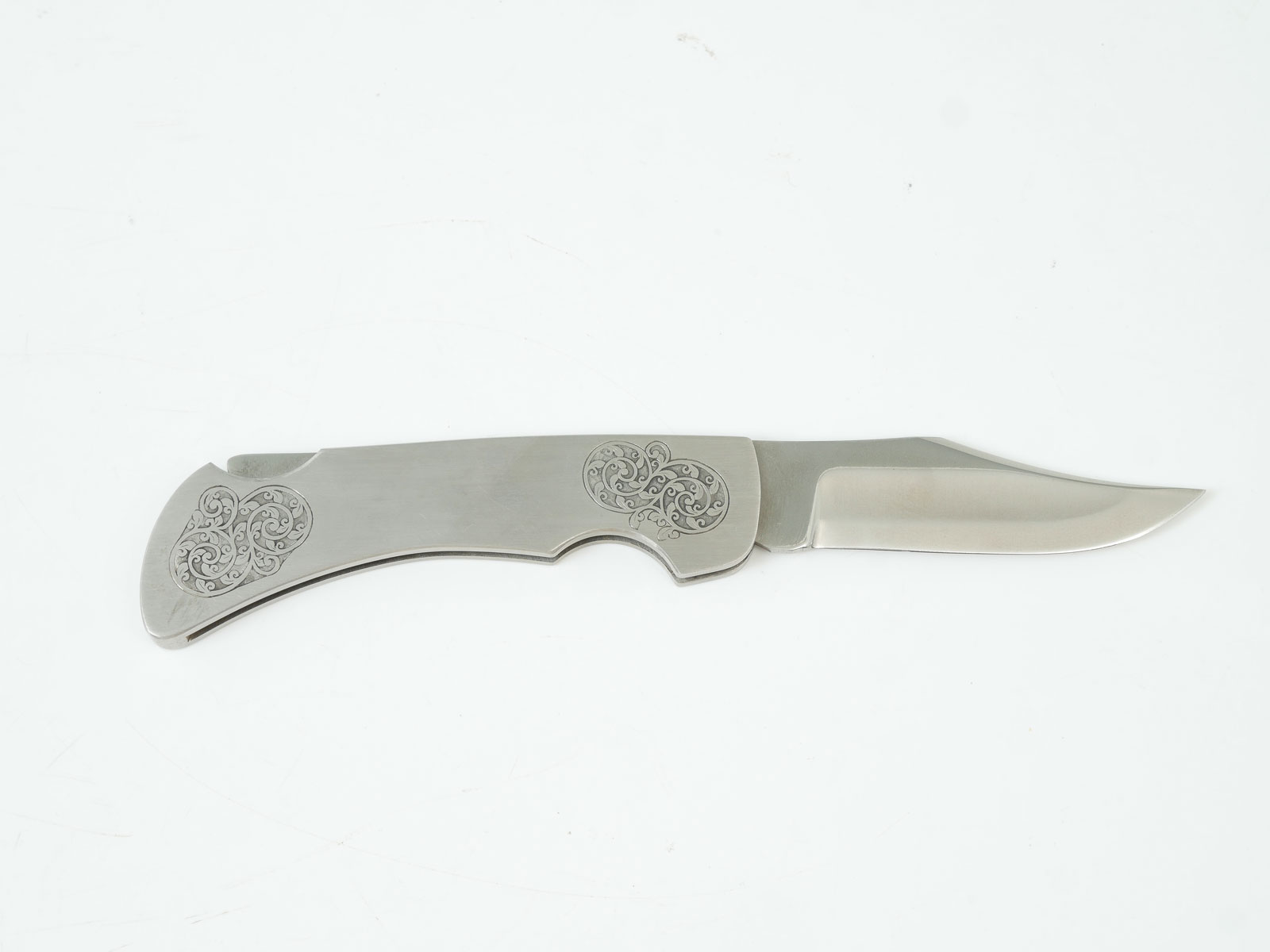 RIGID LOCK BACK HUNTER ENGRAVED
