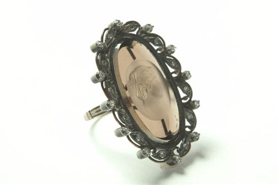 RING.  Faint illegible marks  tests