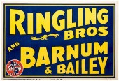 RINGLING BROTHERS AND BARNUM &