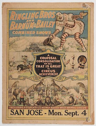 RINGLING BROTHERS AND BARNUM &