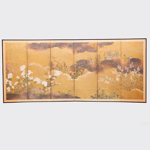 RINPA SCHOOL: AUTUMN ON GOLDSix