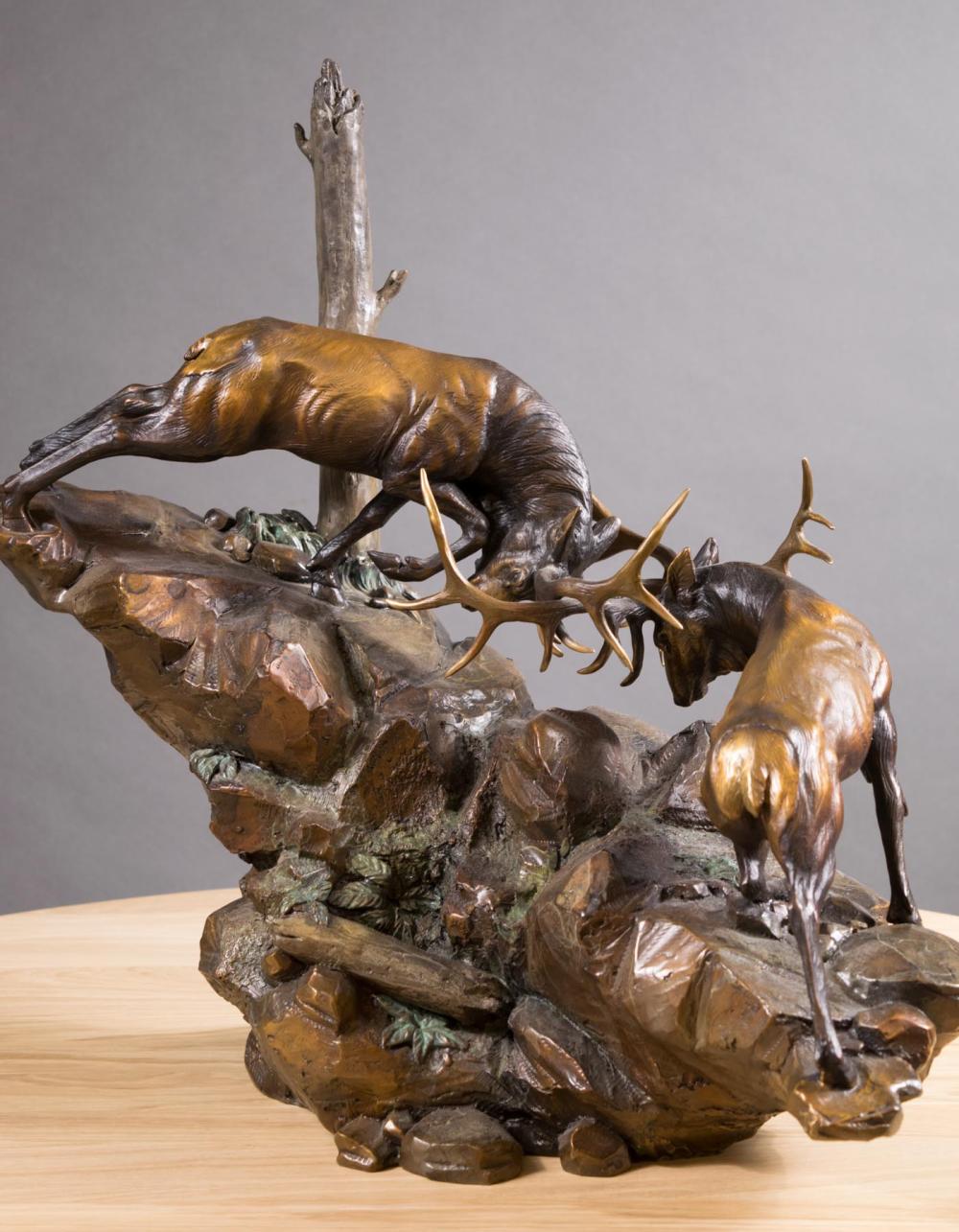RIP CASWELL BRONZE SCULPTURERIP