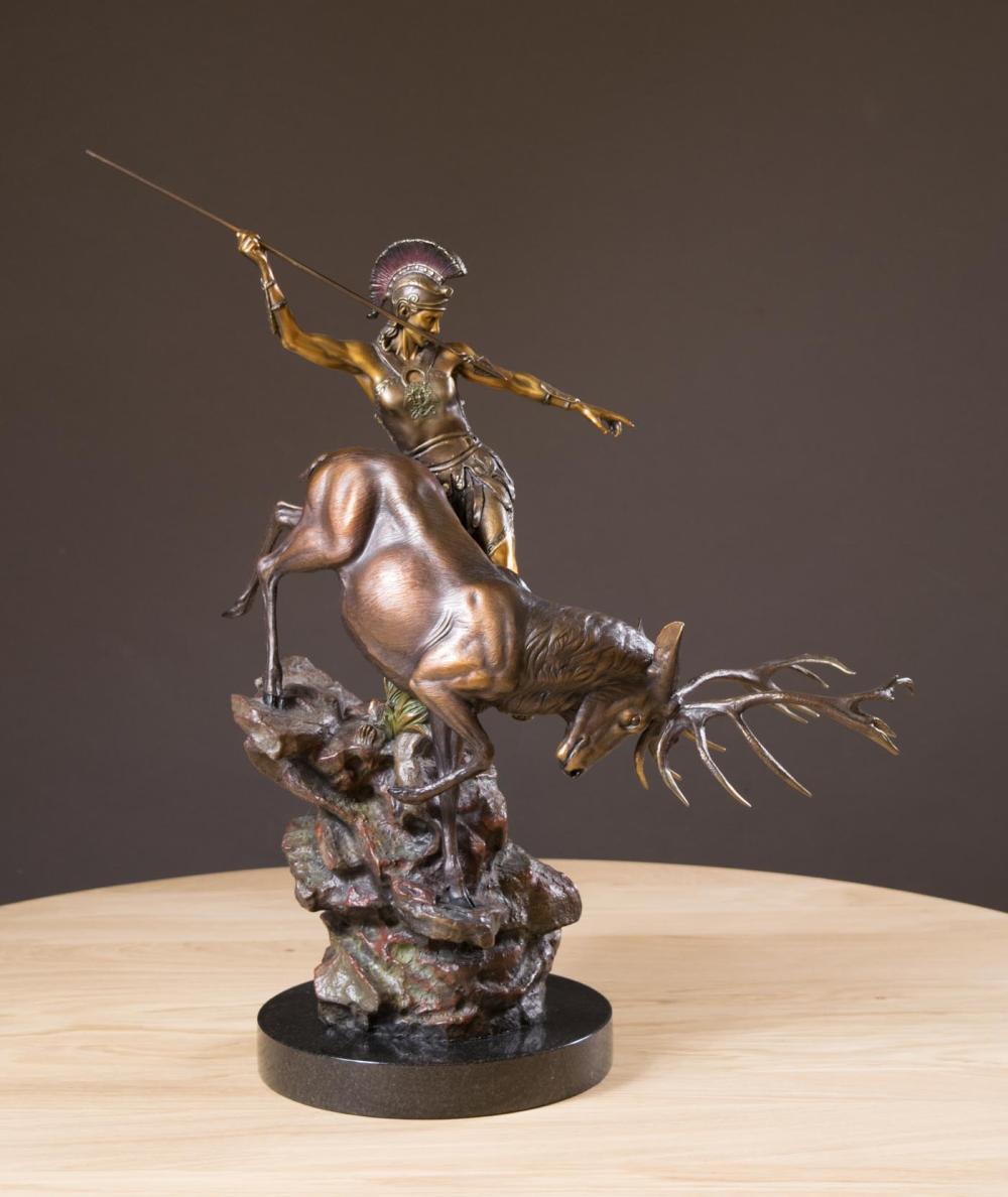 RIP CASWELL BRONZE SCULPTURERIP