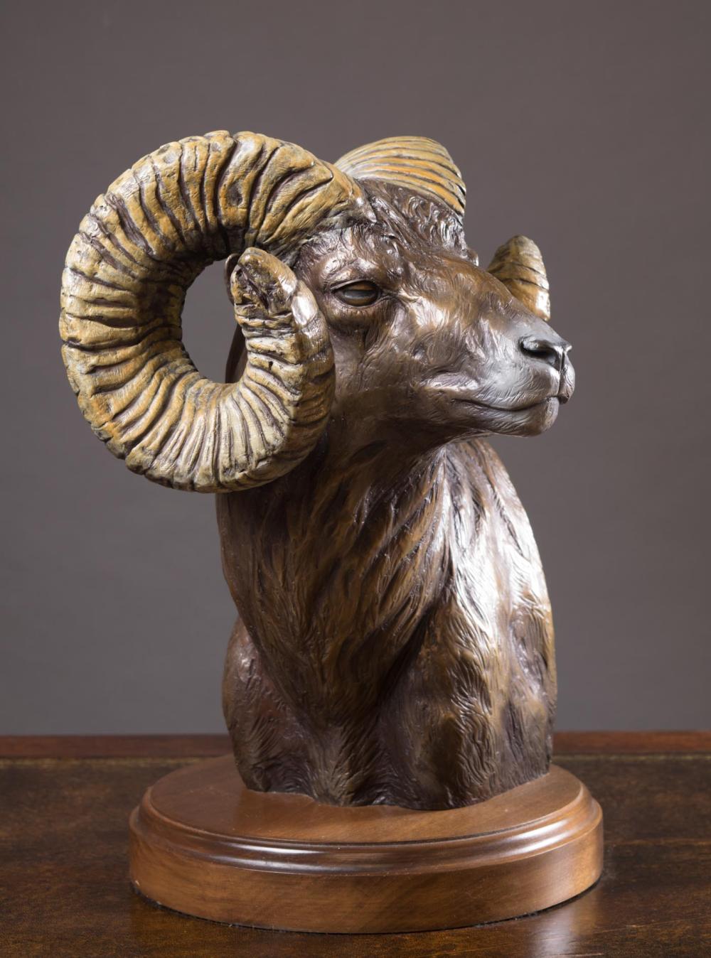 RIP CASWELL BRONZE SCULPTURERIP