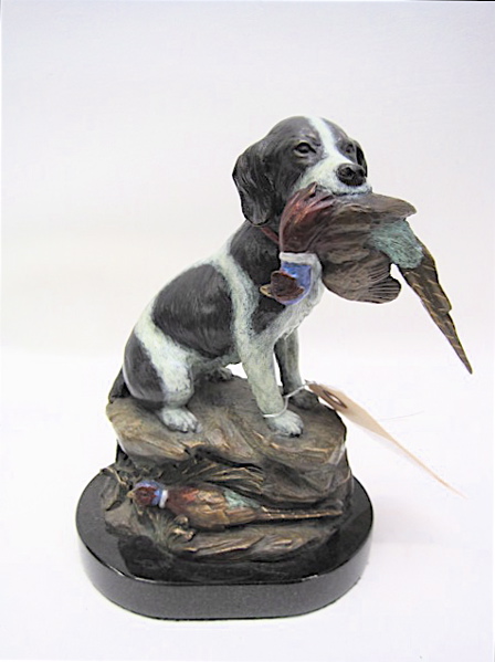 RIP CASWELL POLYCHROME BRONZE
