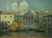 RIPARI, Virgilio. 19th C. O/C