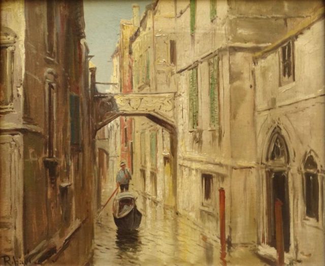 RIPARI Virgilio. O/C Venetian