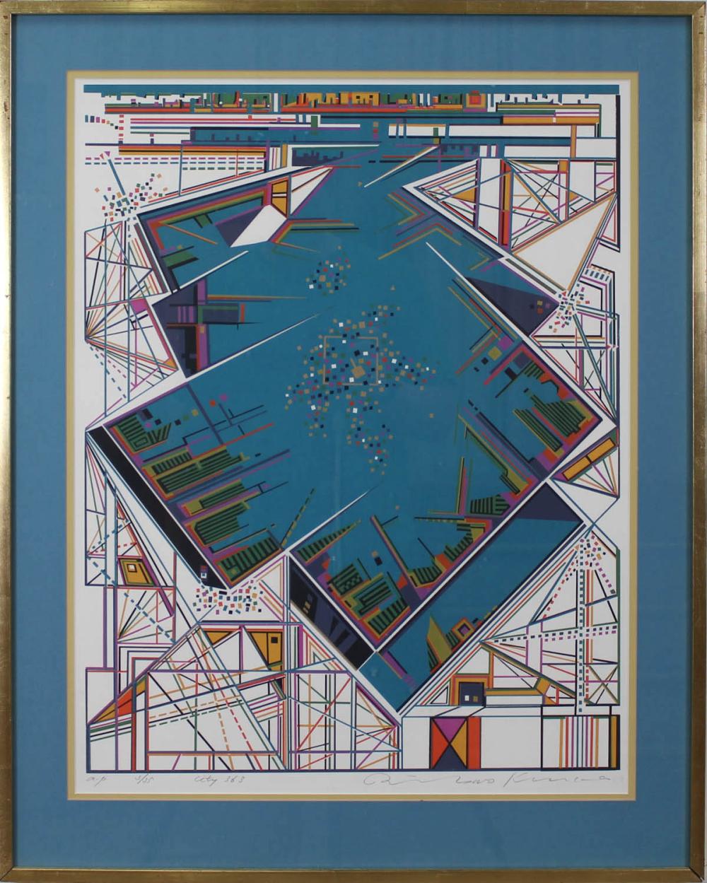 RISABURO KIMURA SERIGRAPHRISABURO