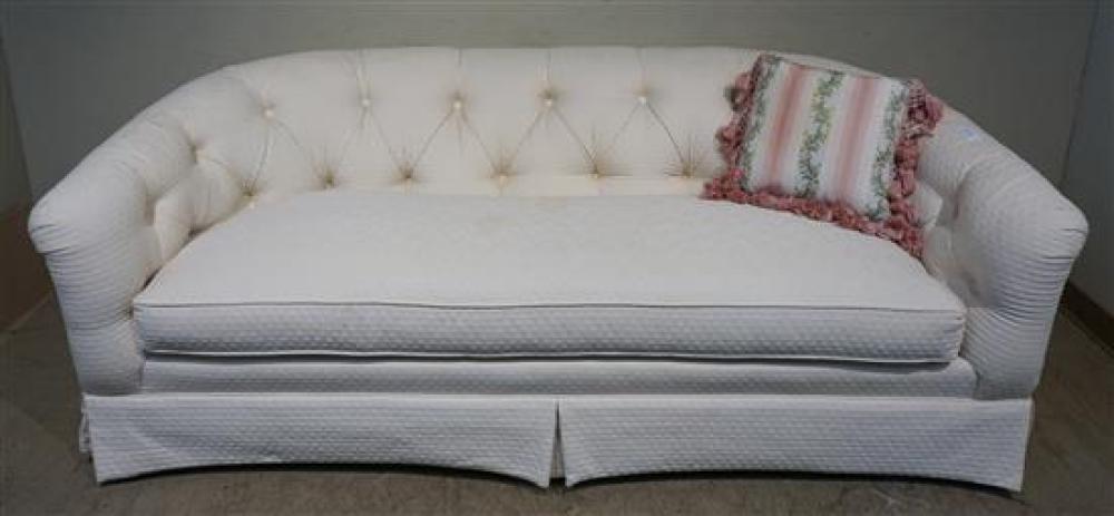 RIST WHITE UPHOLSTERED SOFA, WIDTH:
