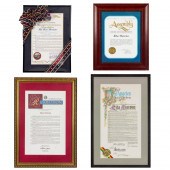 RITA MORENO, FRAMED AWARDS, GR