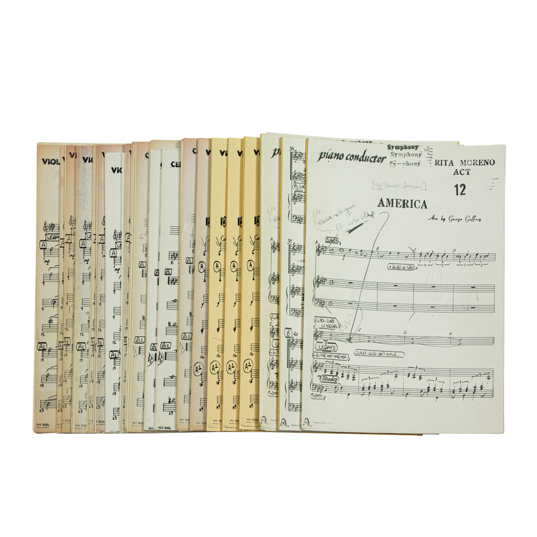 RITA MORENO, ORCHESTRAL SCORE