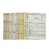 RITA MORENO, ORCHESTRAL SCORE