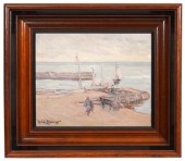 RITA MOUNT 'THE DOCKS' OIL PAI