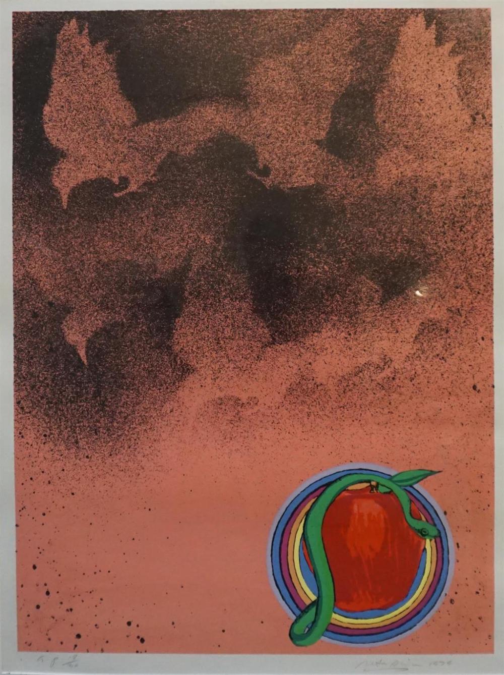 RITA SIMON, UNTITLED, SERIGRAPH
