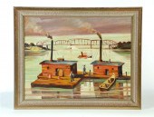 RIVER BARGES BY DR. S. GRUENWA