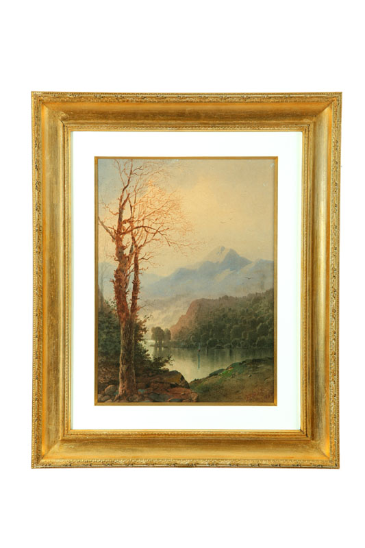 RIVER LANDSCAPE BY E.F. MILLER