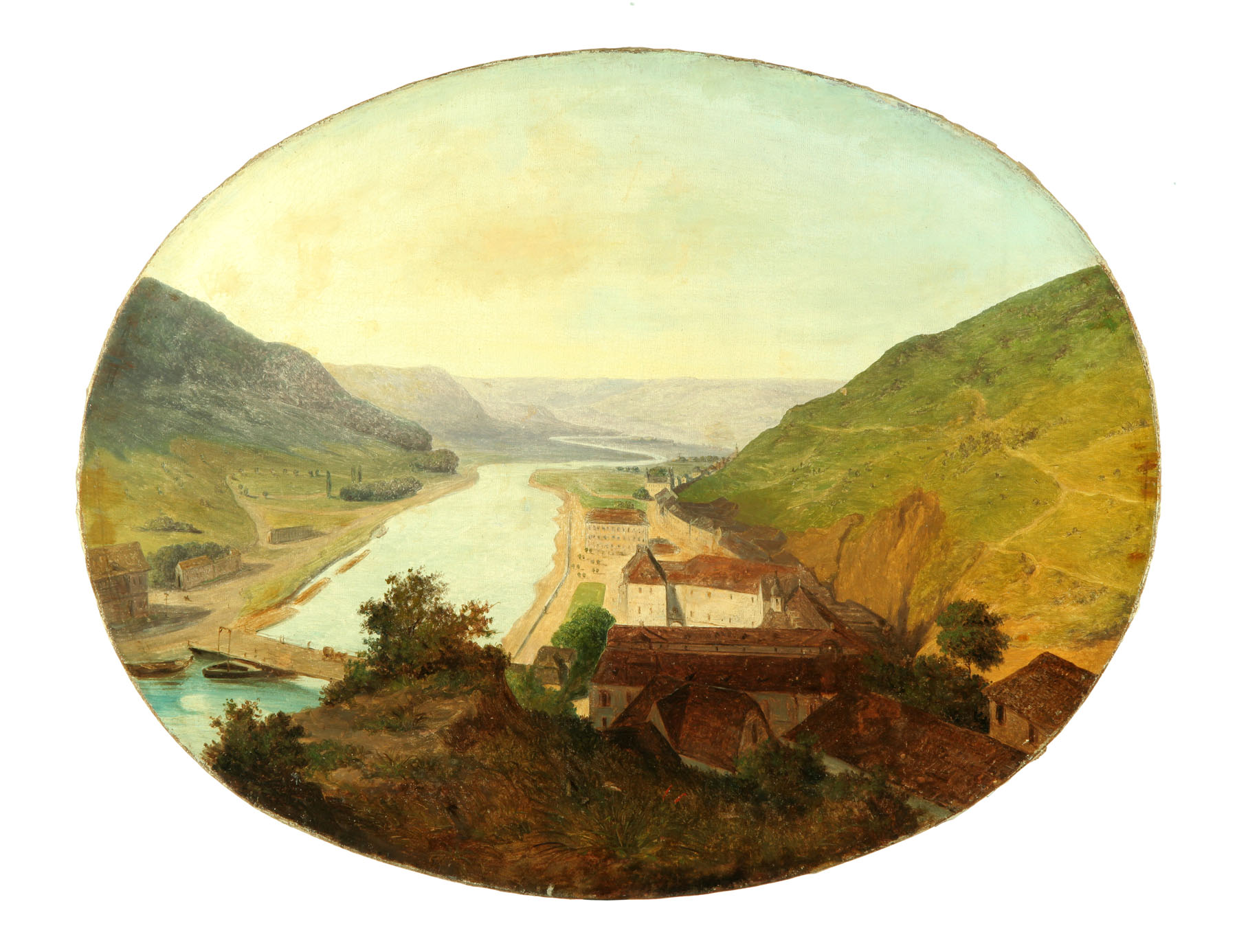RIVER LANDSCAPE (EUROPEAN SCHOOL 