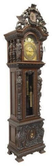 R.J. HORNER FIGURAL CARVED GRA