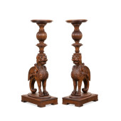 R.J. HORNER STYLE CARVED WOOD