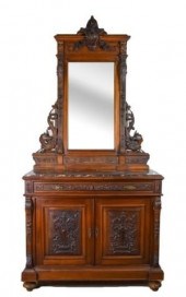 RJ HORNER STYLE ORNATELY CARVE