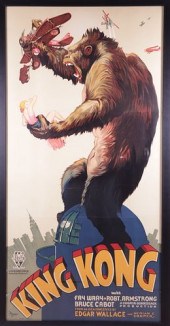 RKO RADIO PICTURES KING KONG P