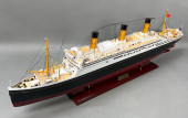 RMS MAJESTIC WOODEN MODEL SHIP