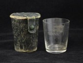 RMS Titanic. A leather cased g