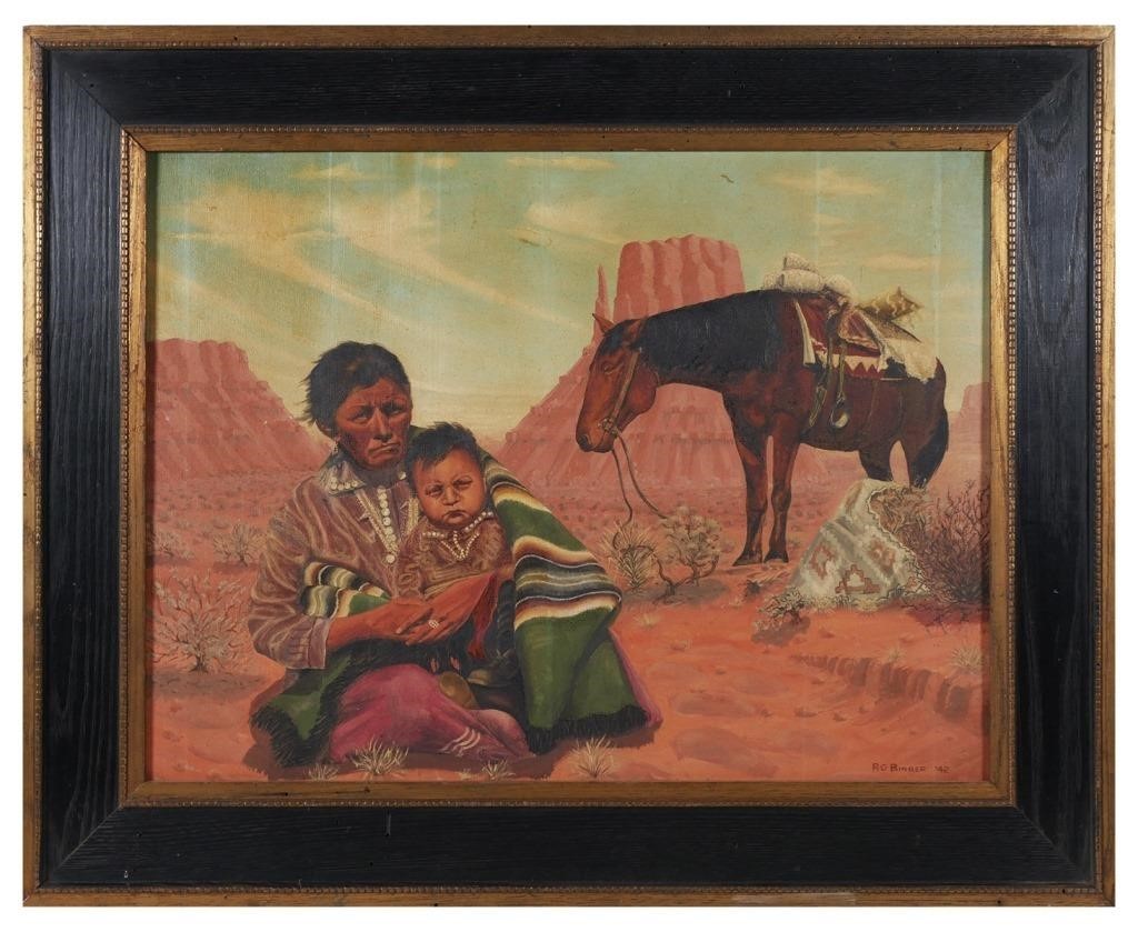 R.O. BINGER, NATIVE AMERICANS,