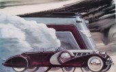 "ROAD AND TRACK" PRINT, JACK J