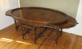 ROBB & STUCKY INLAID DRAW LEAF
