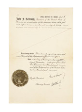 ROBERT AND JOHN F. KENNEDY SIG
