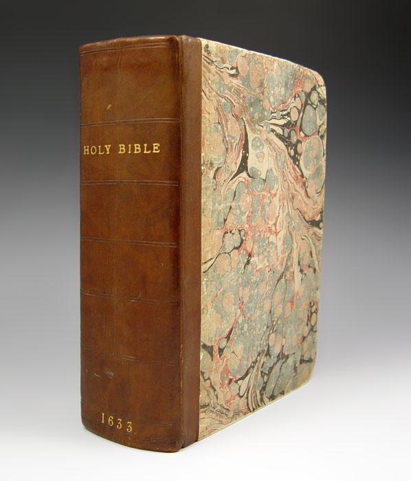 ROBERT BARKER 1633 ENGLISH BIBLE: