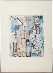 ROBERT BARNARD ABSTRACT WATERC