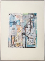 ROBERT BARNARD ABSTRACT WATERC