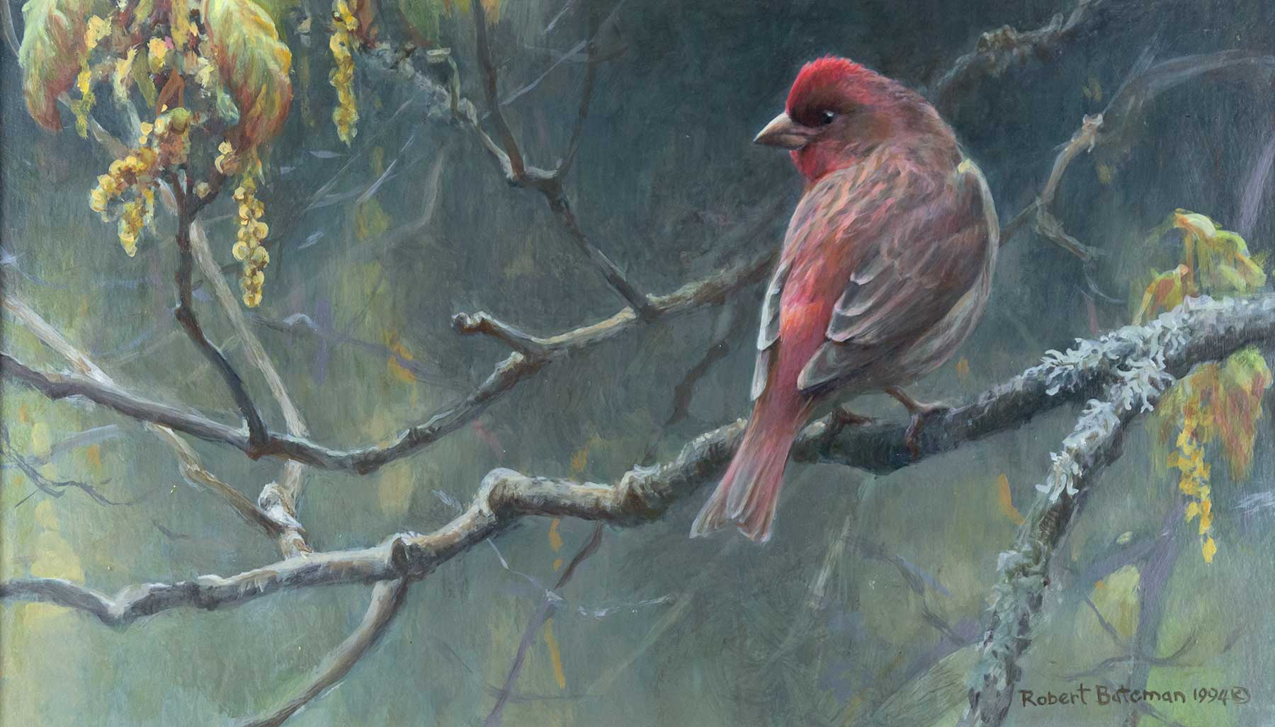 ROBERT BATEMAN (1930- ), THE PURPLE