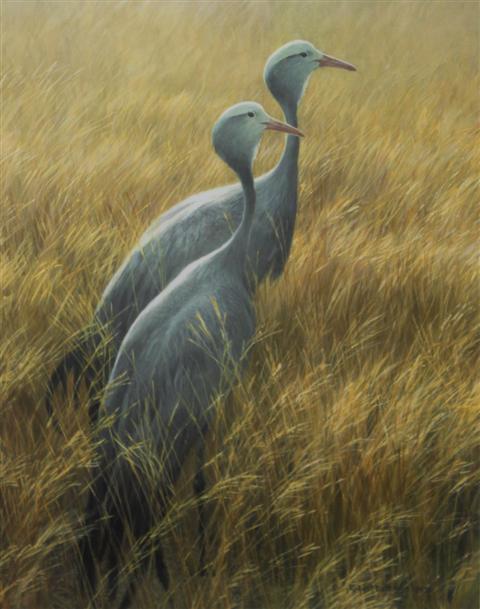 ROBERT BATEMAN (CANADIAN 1930) BLUE