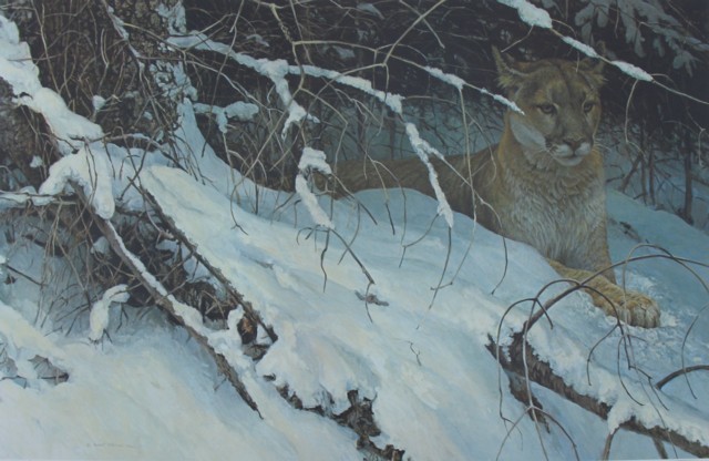 ROBERT BATEMAN COLOR LITHOGRAPH