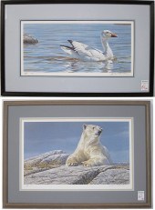 ROBERT BATEMAN TWO COLOR LITHO