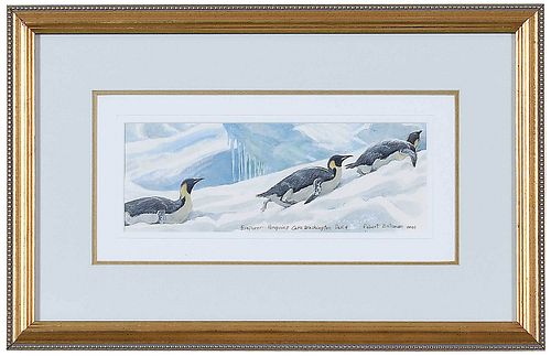 ROBERT BATEMAN WILDLIFE PAINTING,