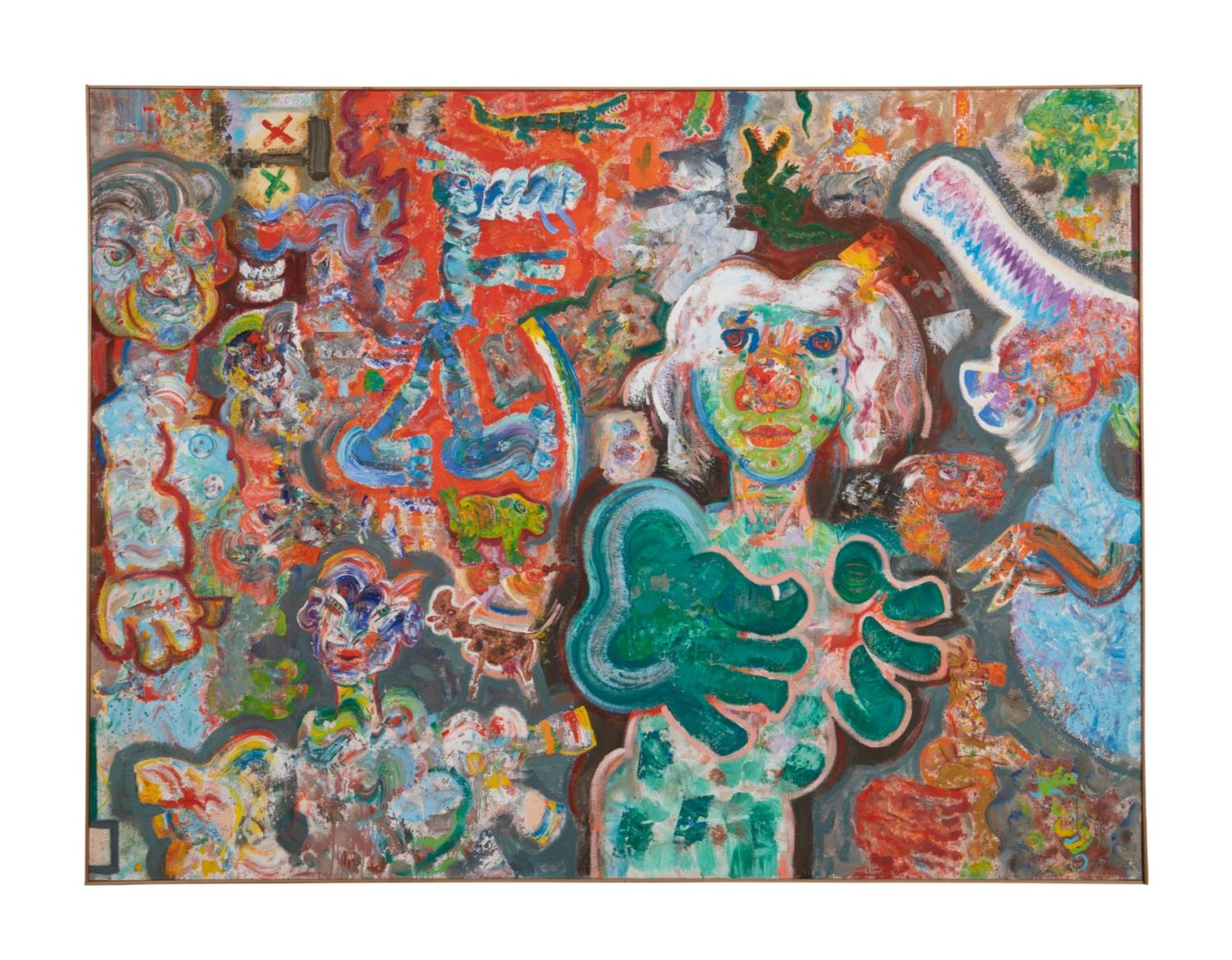 ROBERT BEAUCHAMP LARGE ABSTRACT