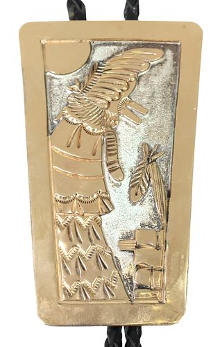 ROBERT BECENTI JR. (1949-2001) 12KT