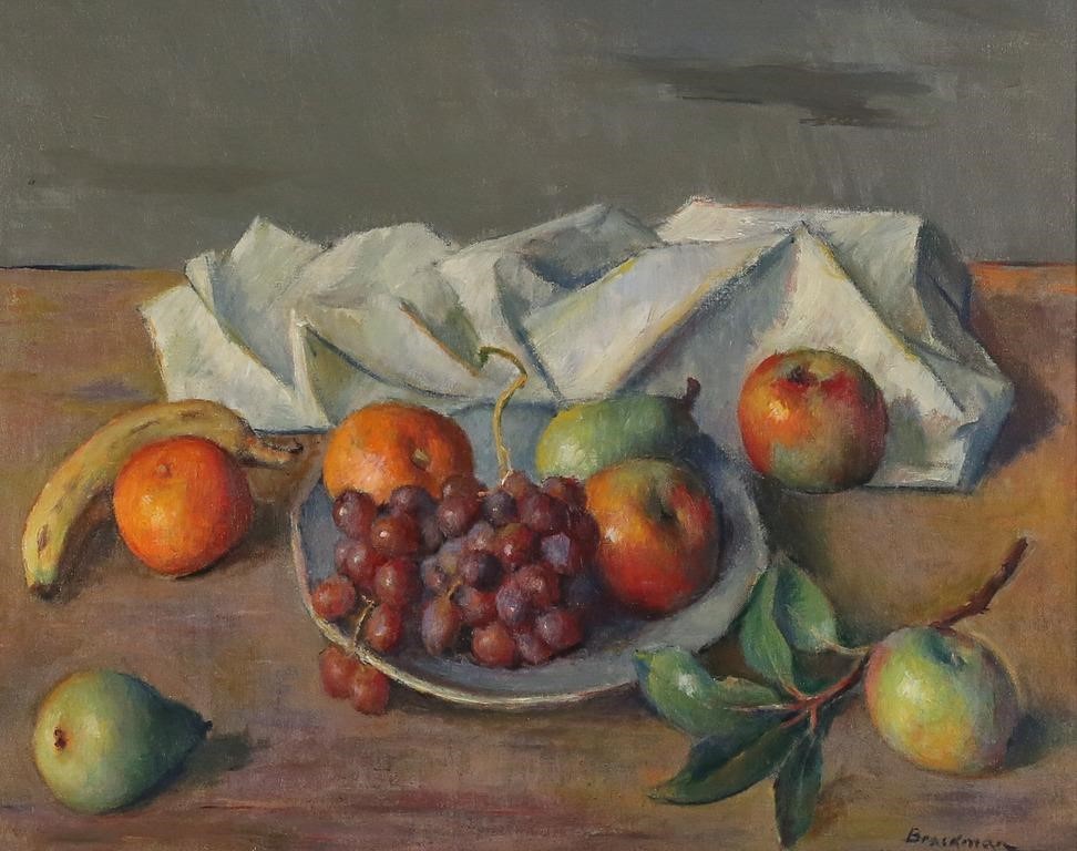 ROBERT BRACKMAN OIL ON CANVAS STILL