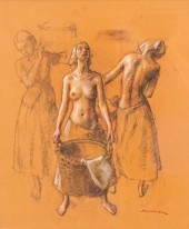 ROBERT BRACKMAN PASTEL NUDESRo