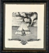 Robert Bridenbough Lithograph
