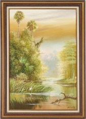 ROBERT BUTLER O/C PAINTING, FL