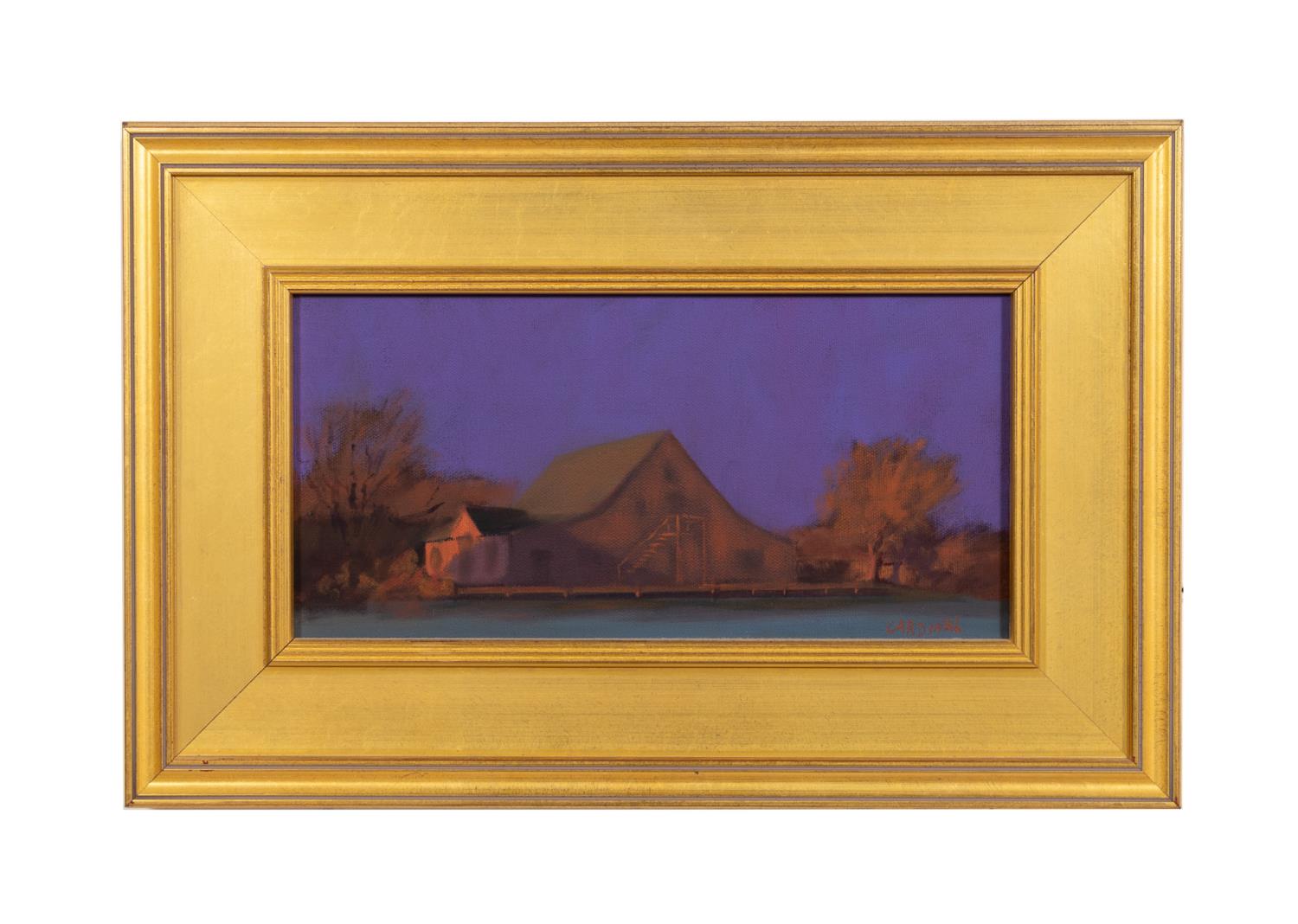 ROBERT CARDINAL, BARN W/ PURPLE