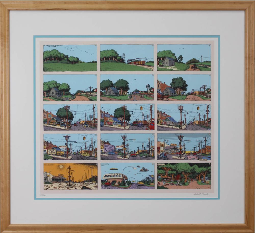 ROBERT CRUMB LITHOGRAPHROBERT CRUMB