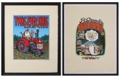 ROBERT CRUMB TWO SERIGRAPHSROB