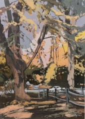 ROBERT DASH SIGNED PAINTINGRob